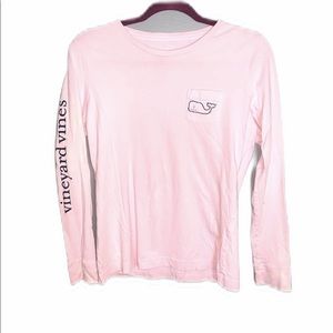Vineyard Vines pink long sleeve T-shirt